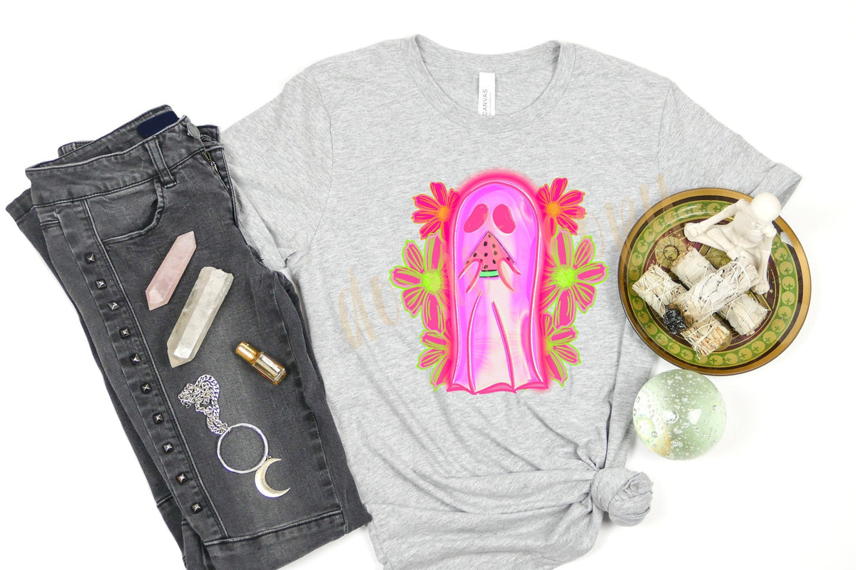 TSF RUN-MELON GHOSTIES UNISEX TEE ADULTS/KID