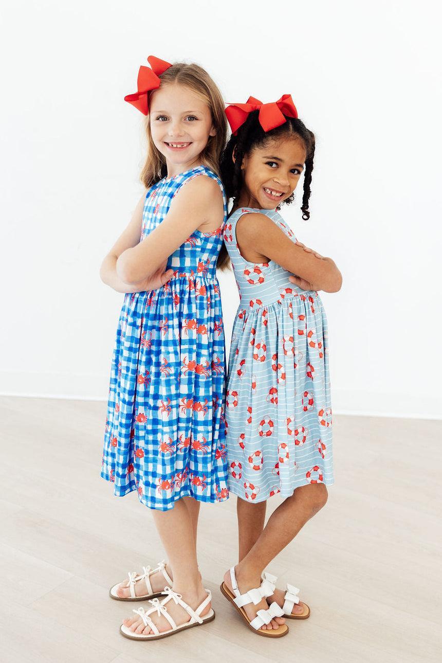 Crabby Cutie Tank Twirl Dress