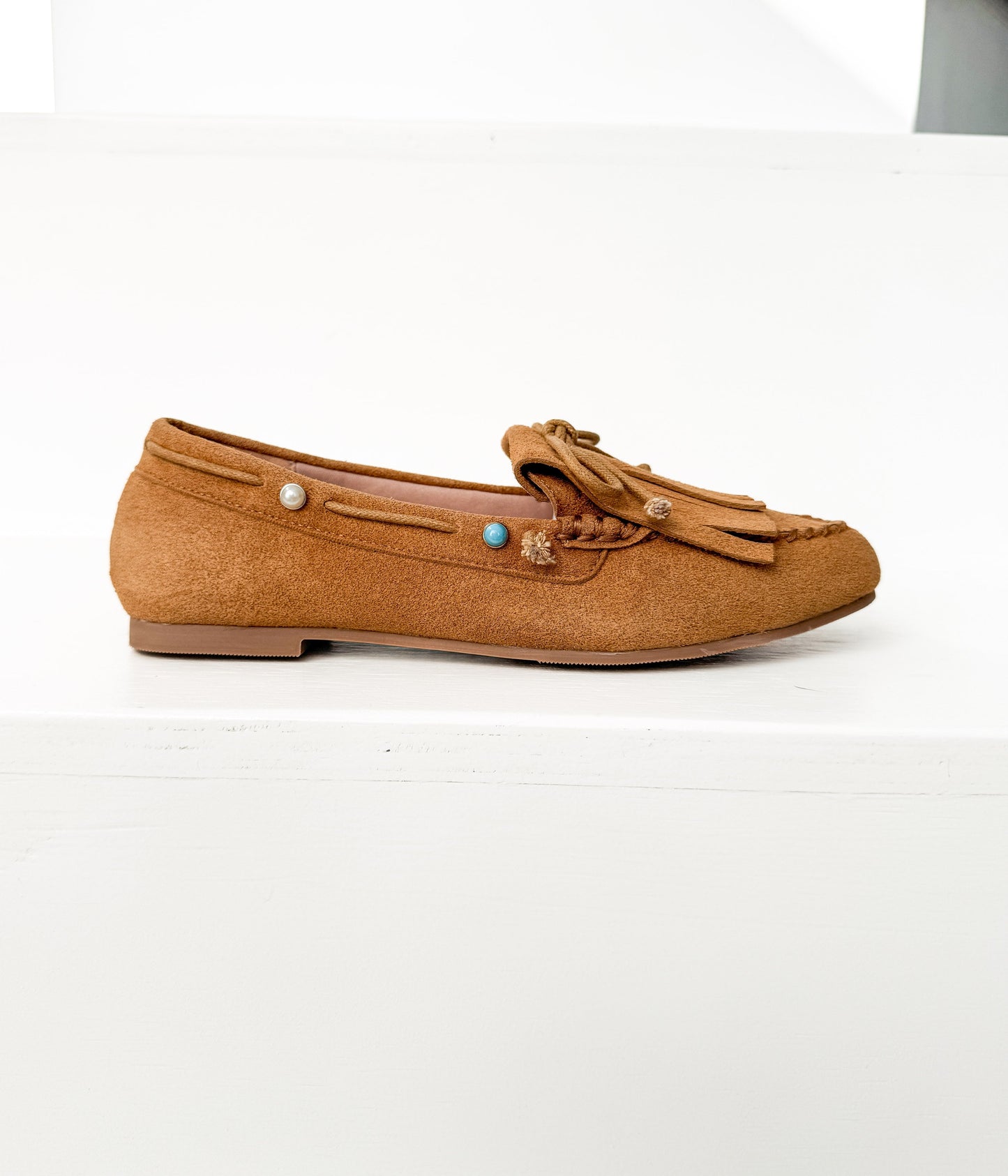 Moccasin Flats in Tan