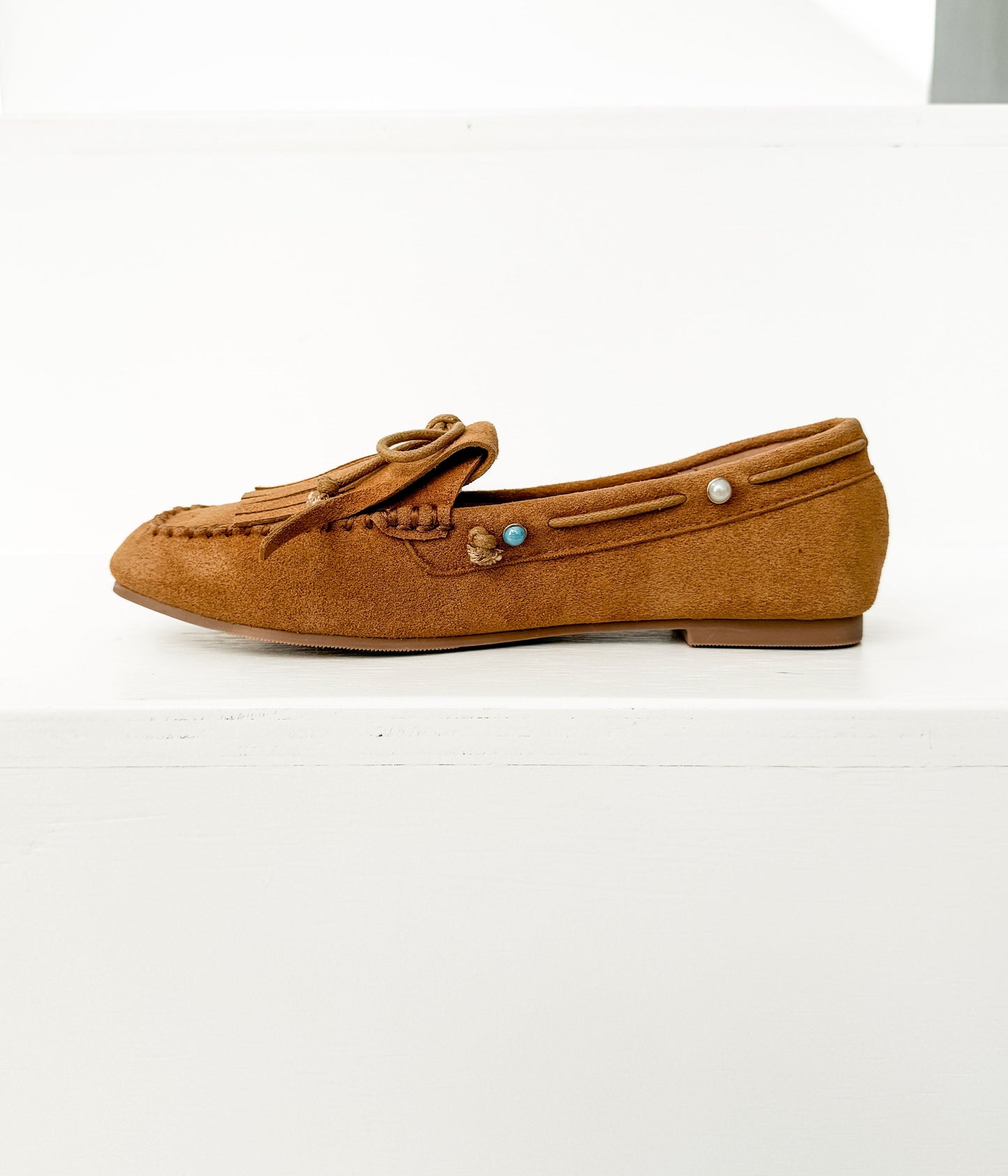 Moccasin Flats in Tan