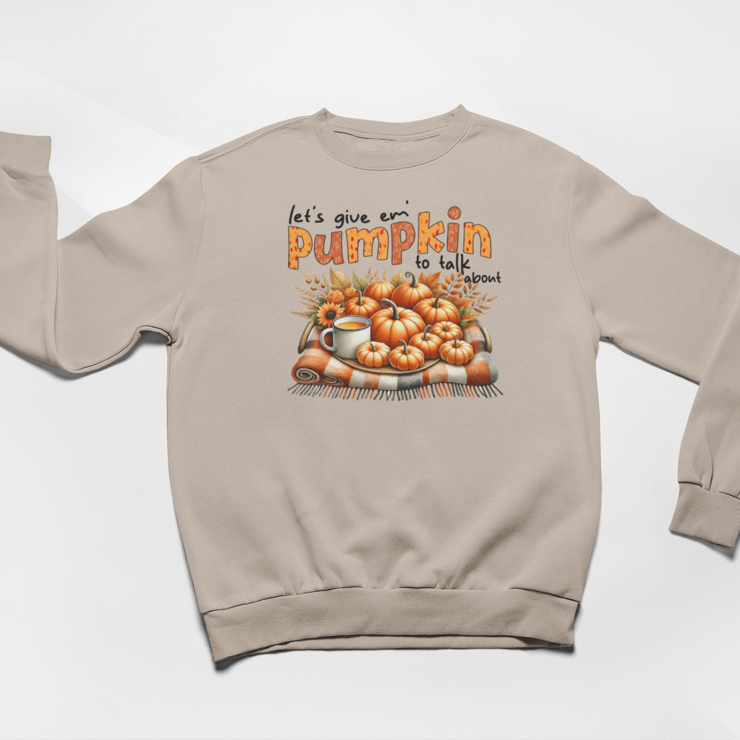 Pumpkin Talk Graphic Sweatshirt