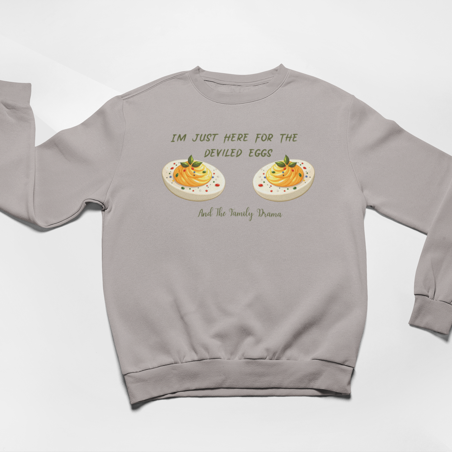 Deviled Eggs & Drama Graphic Sweatshirt