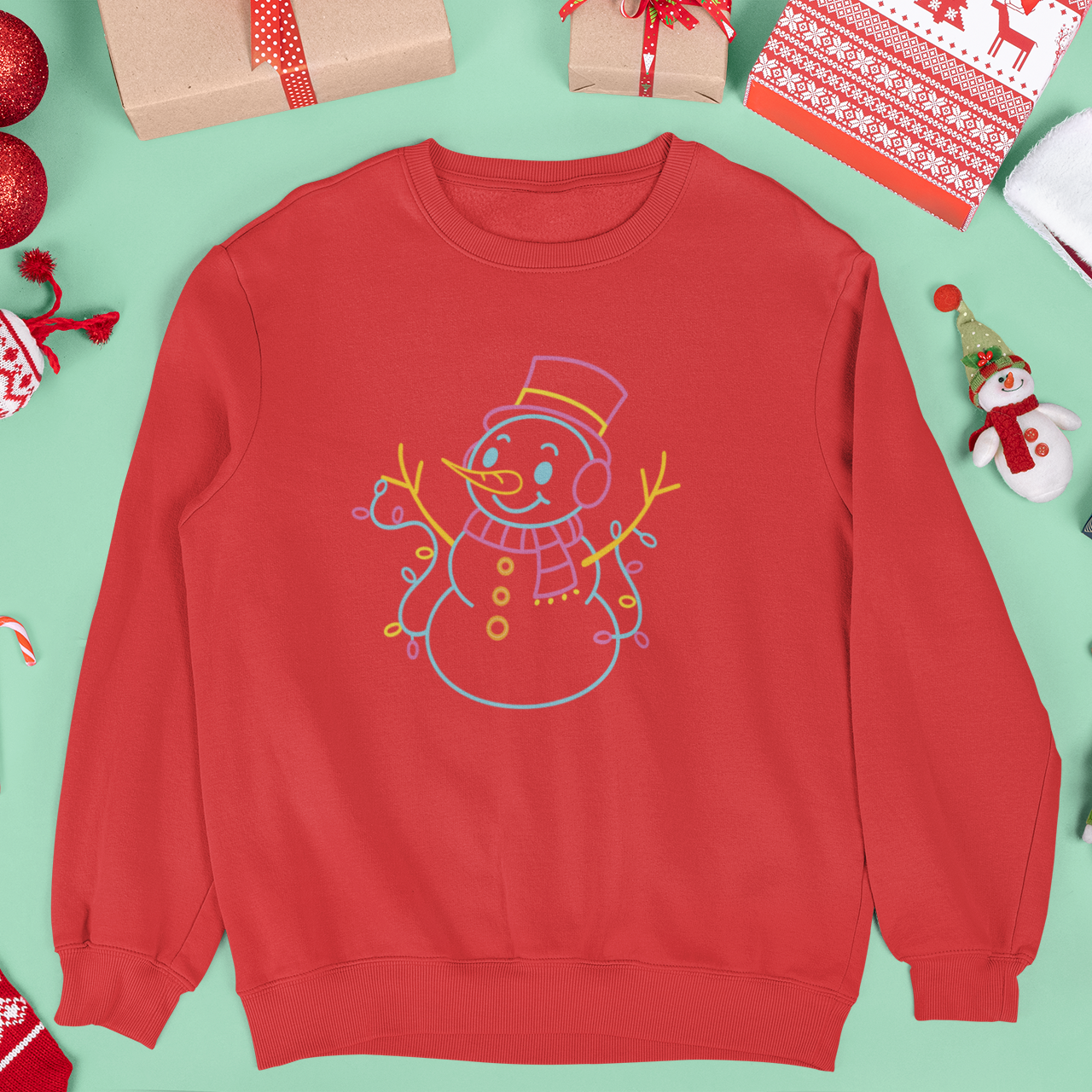 Neon Frosty Fun Youth & Toddler Sweatshirt