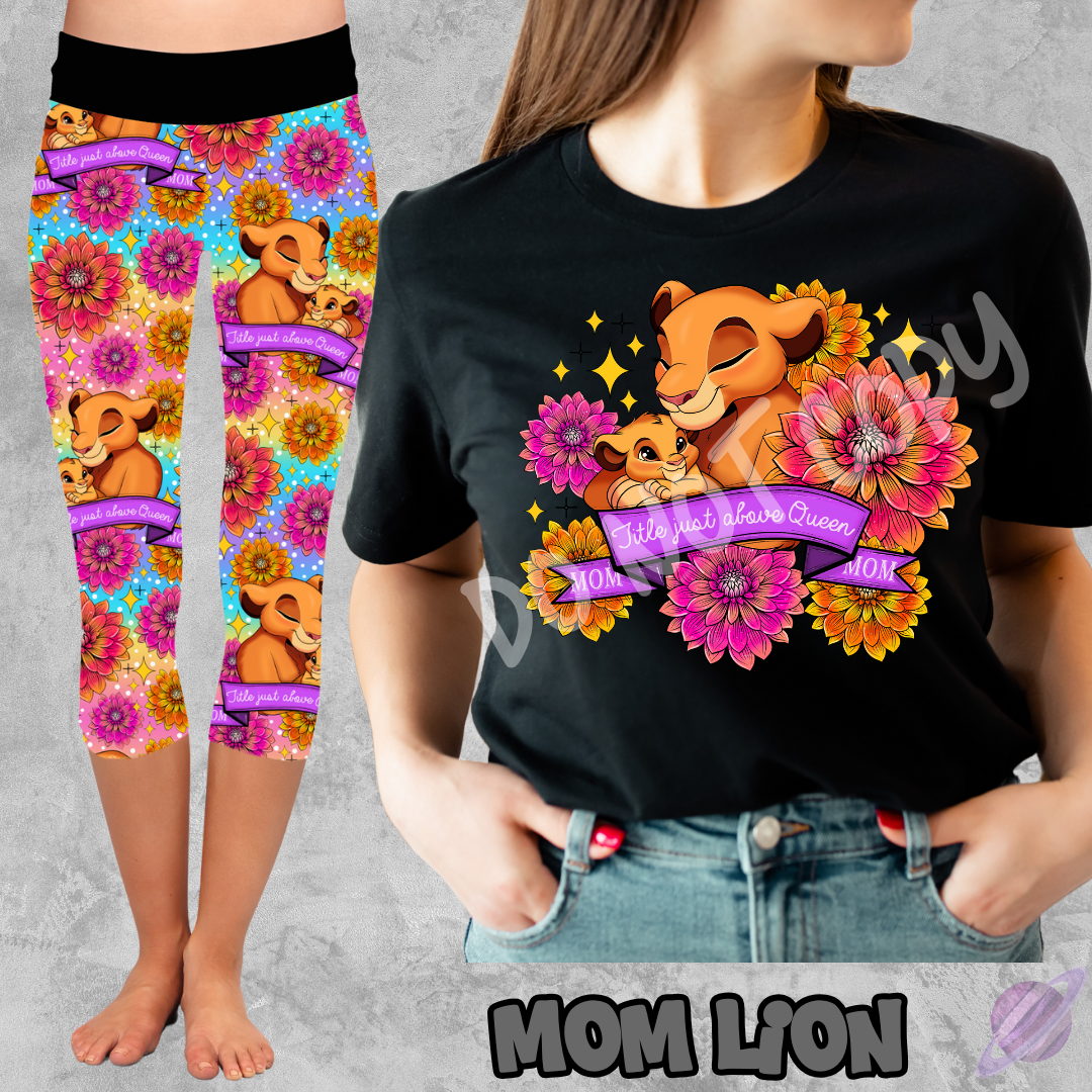 MOM LION TEE