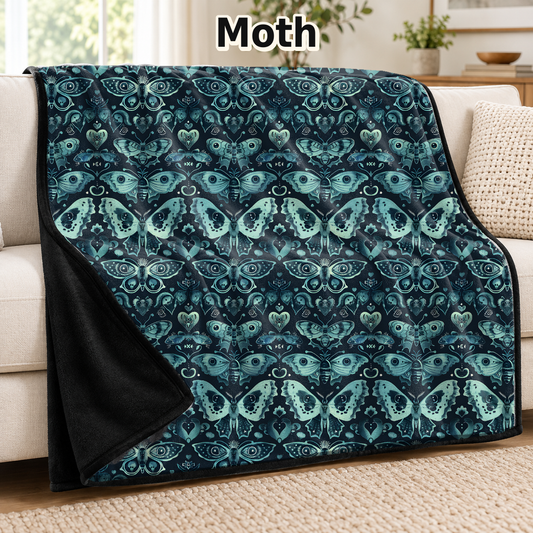 Moth-Soft Throw Blanket 14 Run- (PREORDER CLOSES 9/28, ETA DECEMBER)