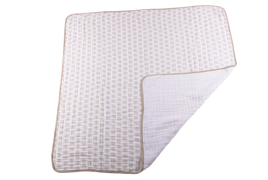 Muslin Baby Blanket 100 Percent Cotton Soft Breathable