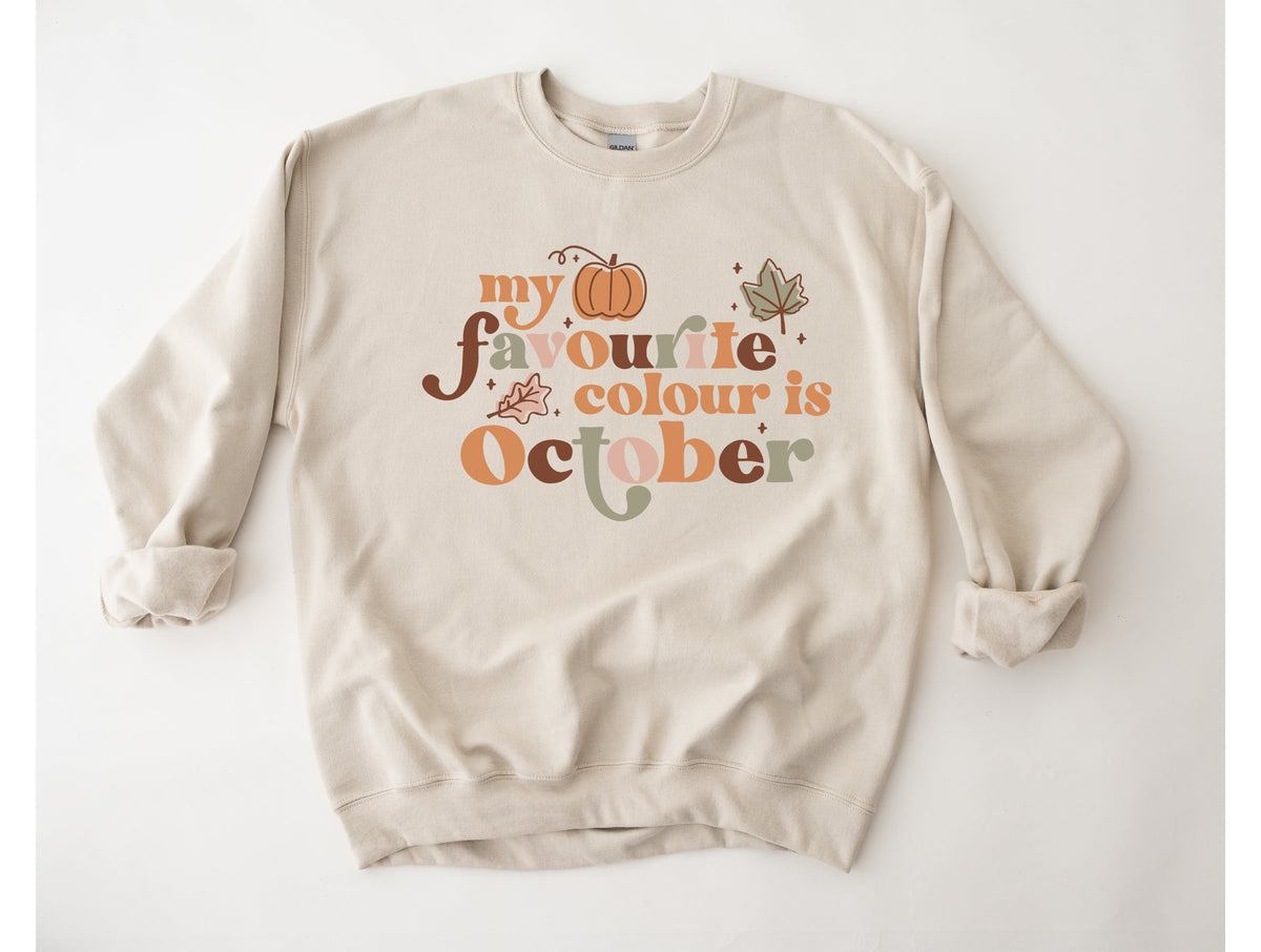 My Favorite Color is October Graphic Tee