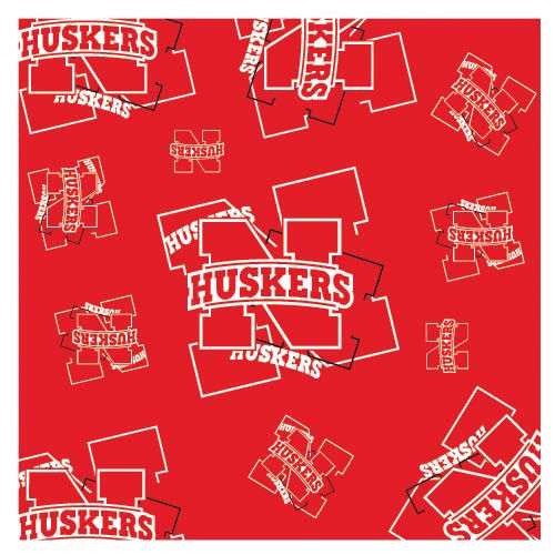 Nebraska Cornhuskers Silky Scarf