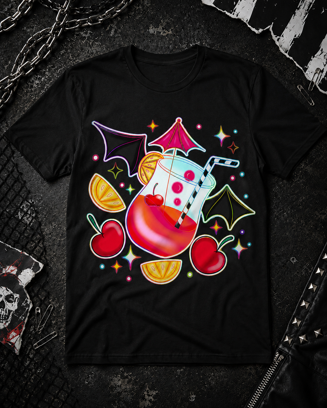 BATTY DRINK TEE