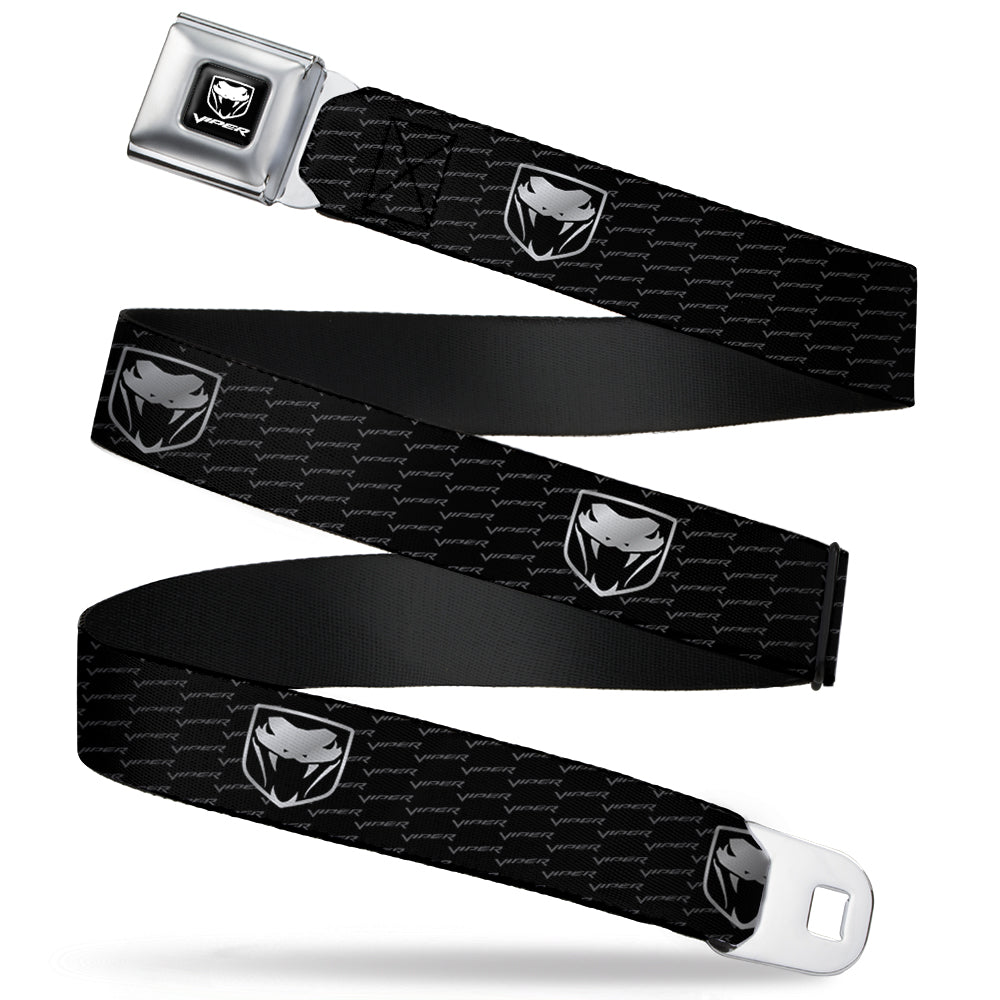 Dodge Viper Seatbelt Belt - Dodge Viper REPEAT w/Text Webbing