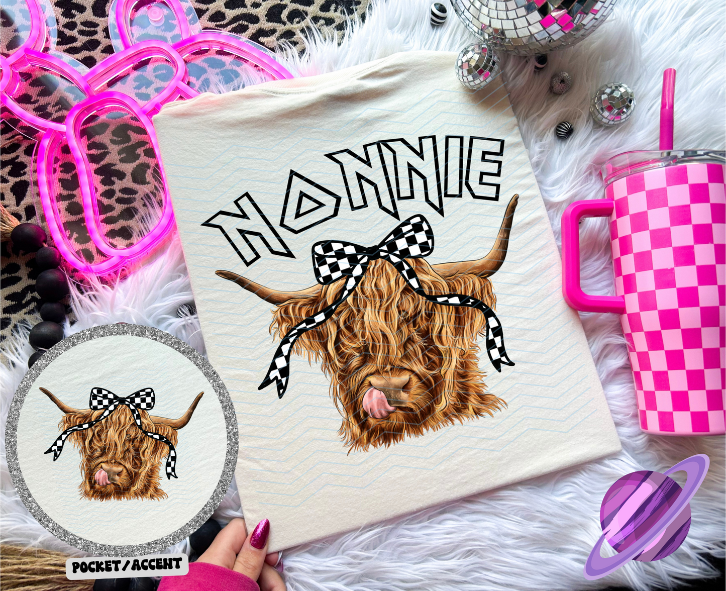 HIGHLAND BOW NAMES COLLECTION DOUBLE SIDED TEE (MULTIPLE OPTIONS)