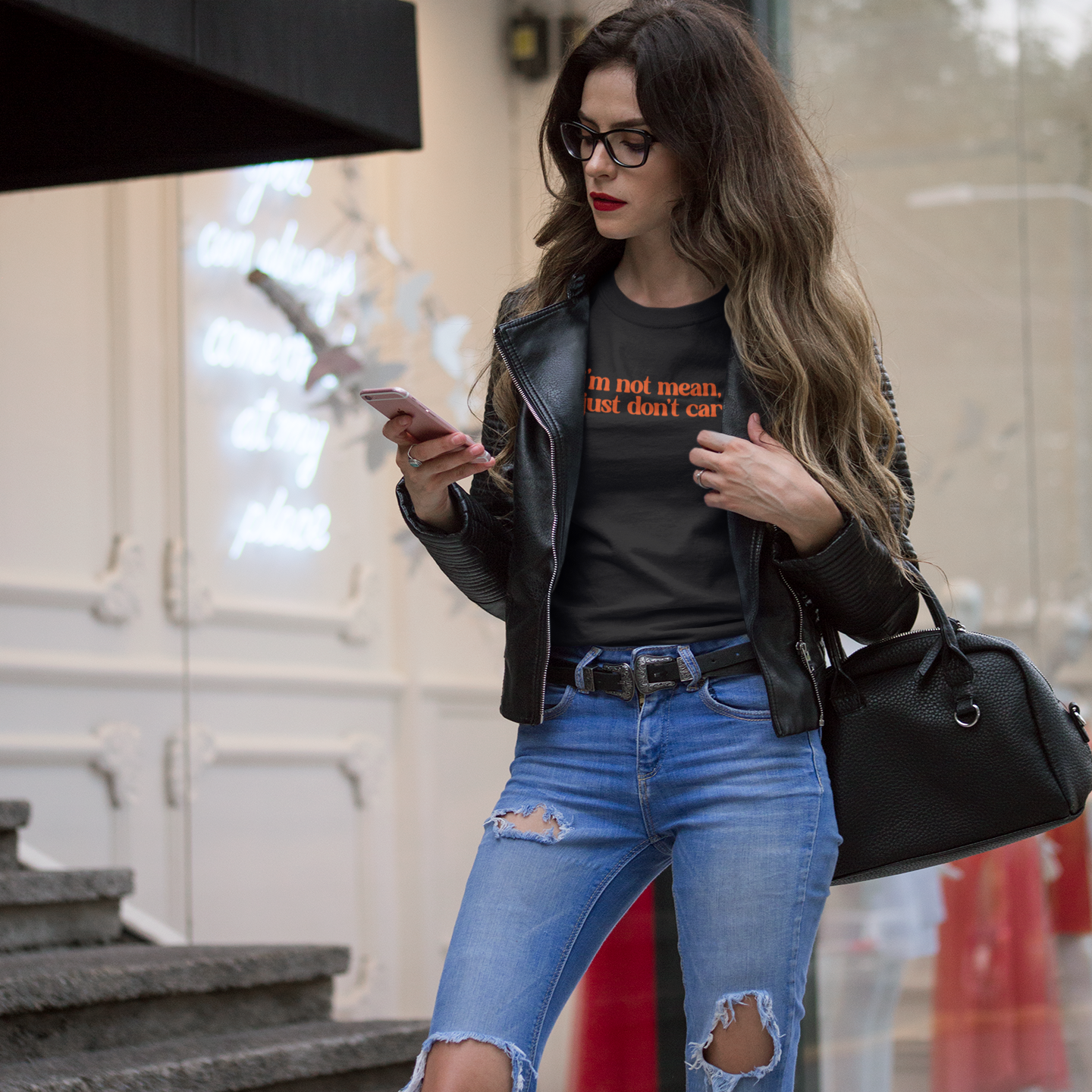 Not Mean Just Honest Graphic Tee