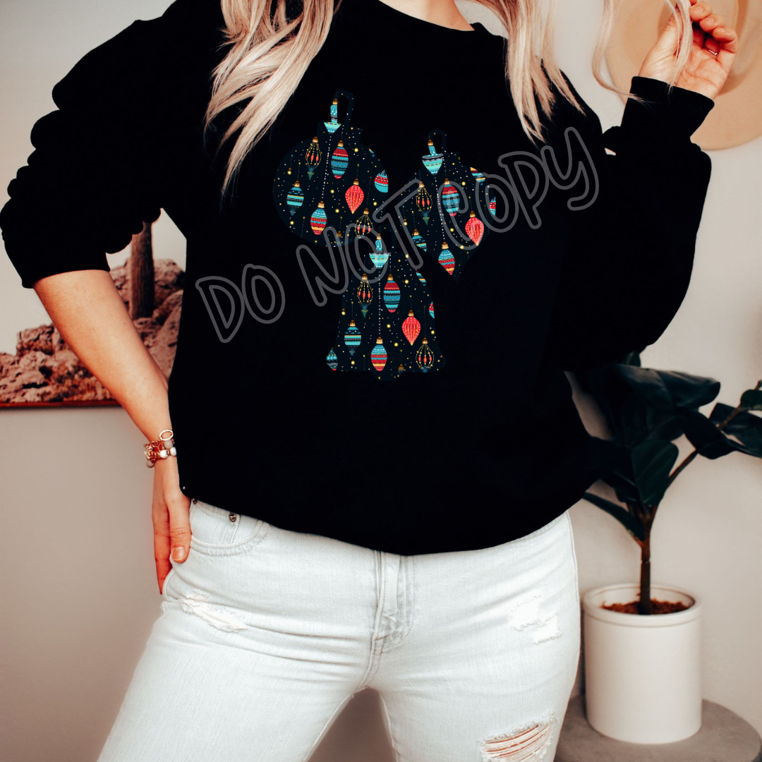 ORNAMENTS - HOLIDAY RUN 1 - UNISEX HOODIE/SWEATER