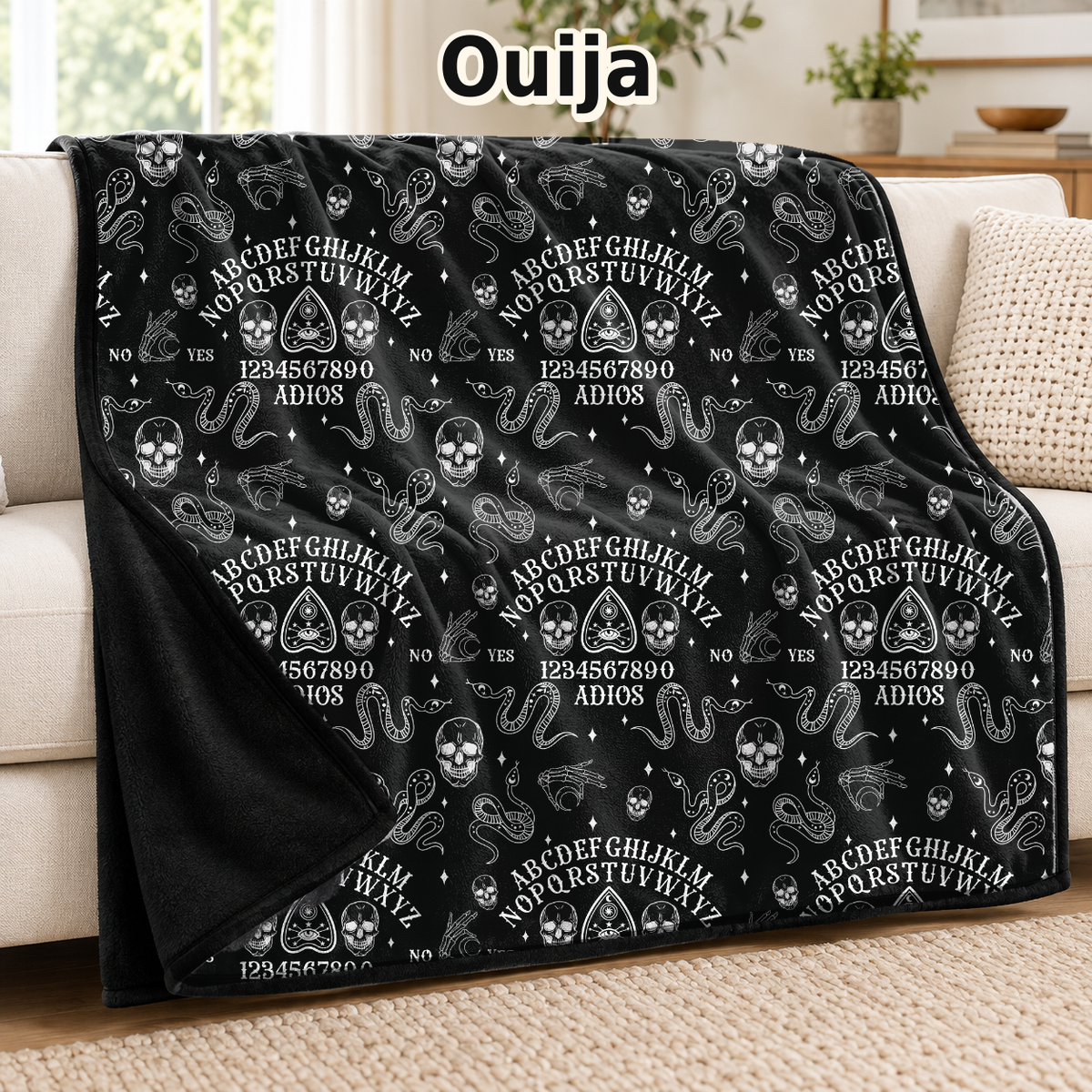 Ouija-Soft Throw Blanket 14 Run- (PREORDER CLOSES 9/28, ETA DECEMBER)