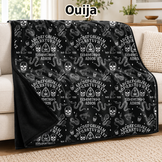 Ouija-Soft Throw Blanket 14 Run- (PREORDER CLOSES 9/28, ETA DECEMBER)