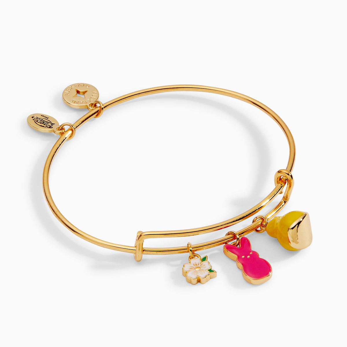 PEEPS® Chick and Bunny Multi Charm Bangle