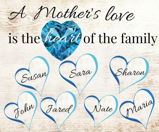 Diamond Art - Personalized Mother's Love (Preorder)