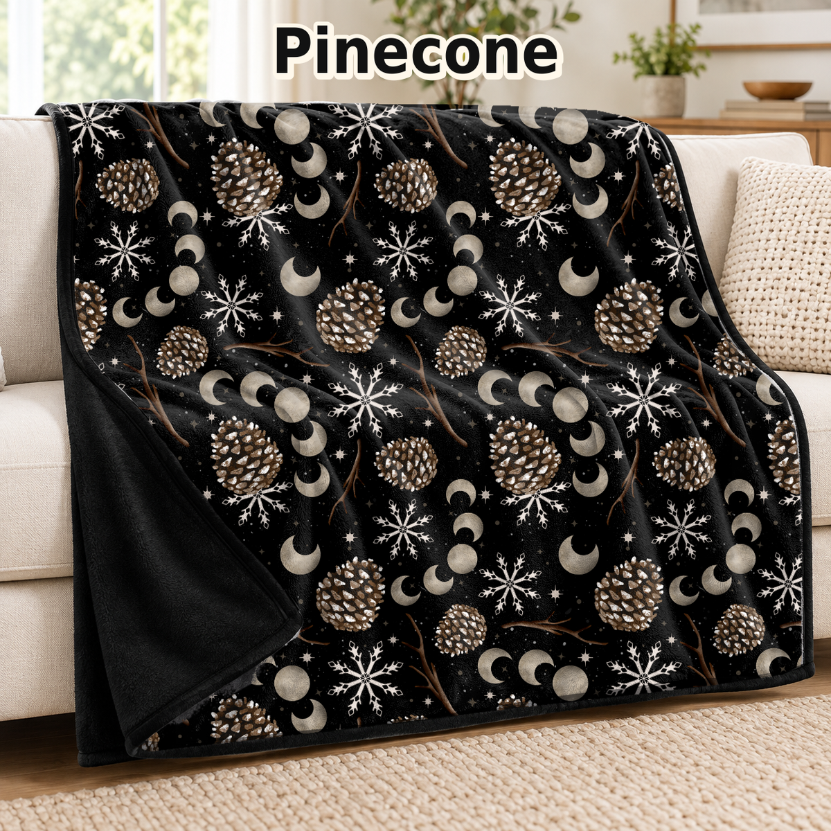 Pinecone-Soft Throw Blanket 14 Run- (PREORDER CLOSES 9/28, ETA DECEMBER)