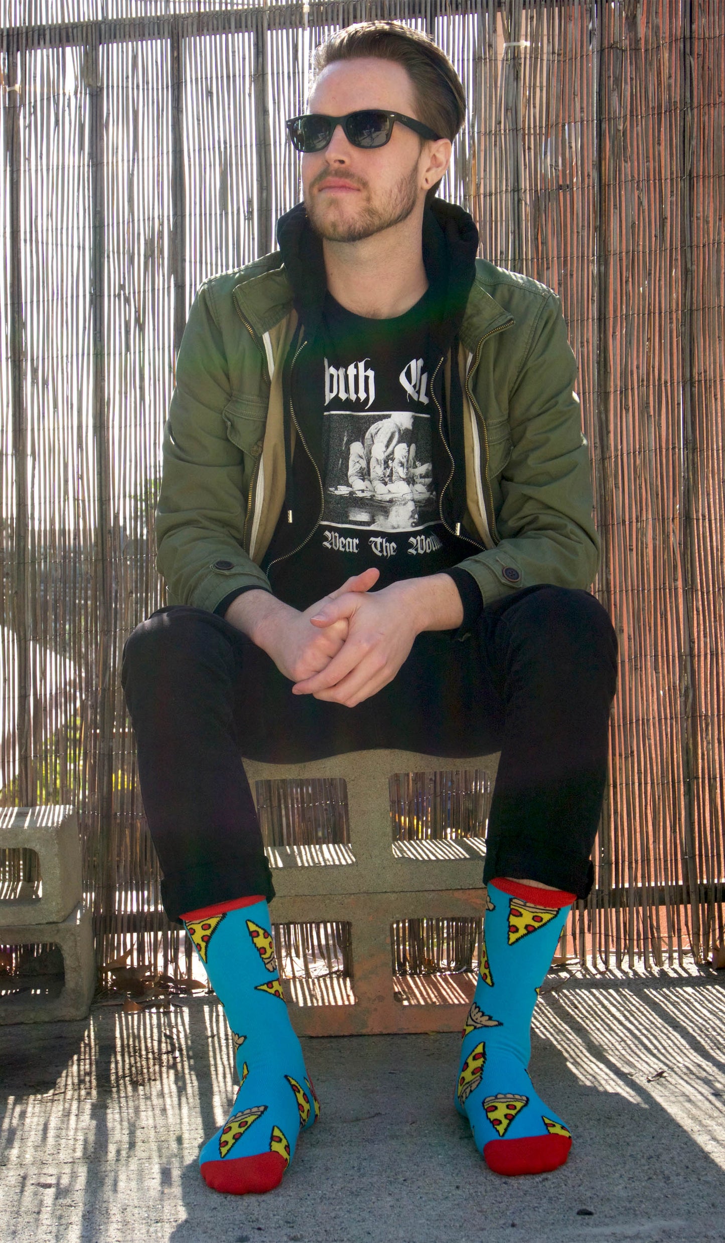 Men's  Pizza Party Socks