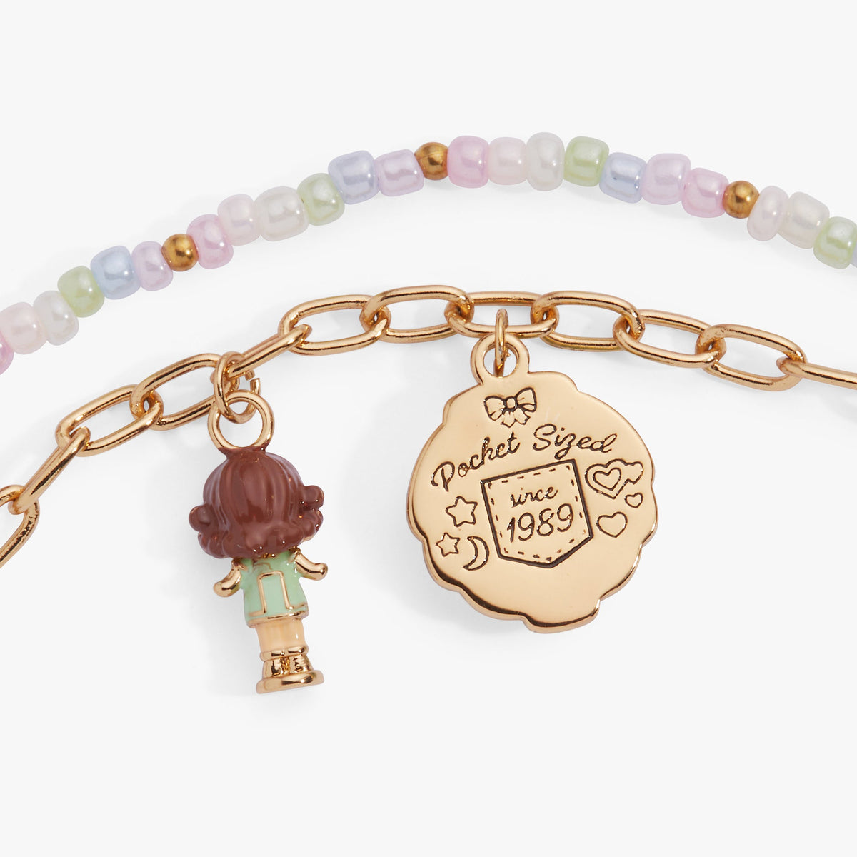 Polly Pocket™ 2 Row Charm Bracelet