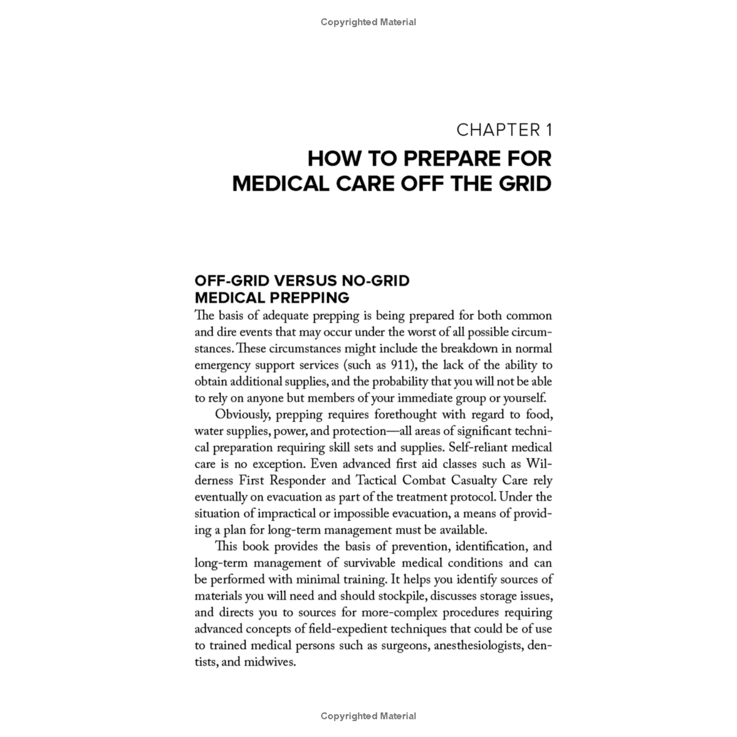 The Prepper's Medical Handbook (Spiral Bound)