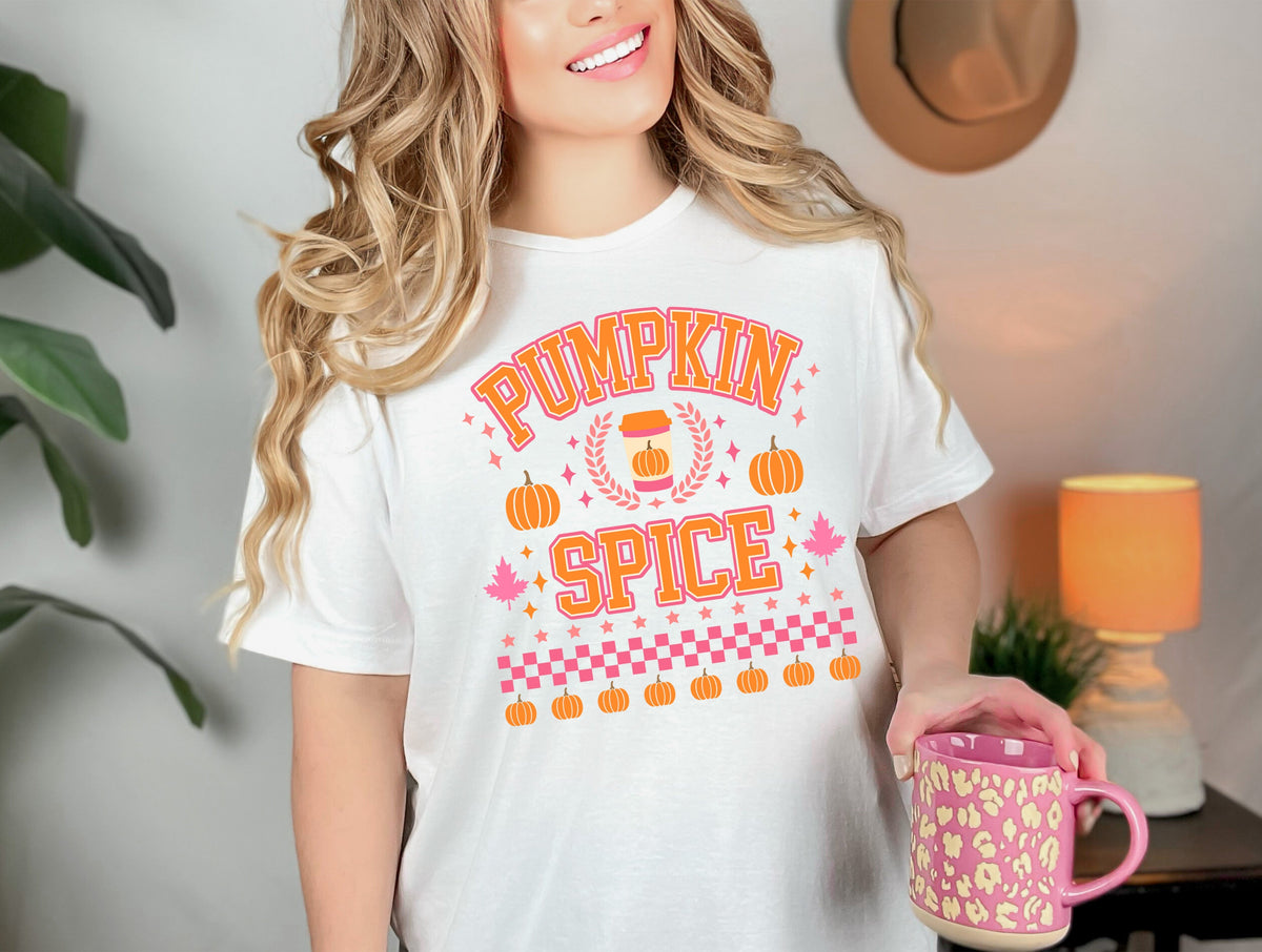 Preppy Pumpkin Season Graphic Tee