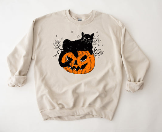 Pumpkin Cat Graphic Tee