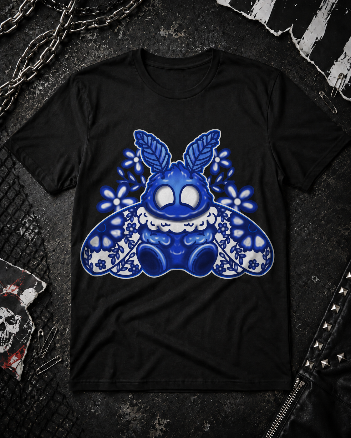 KEEP IT WEIRD-FANCY MOTH TEE