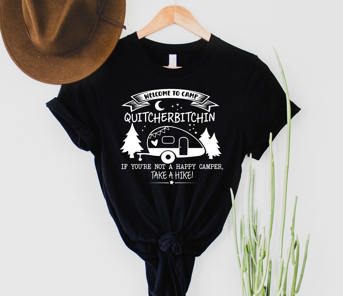 Camp Quityourbitchin Graphic Tee