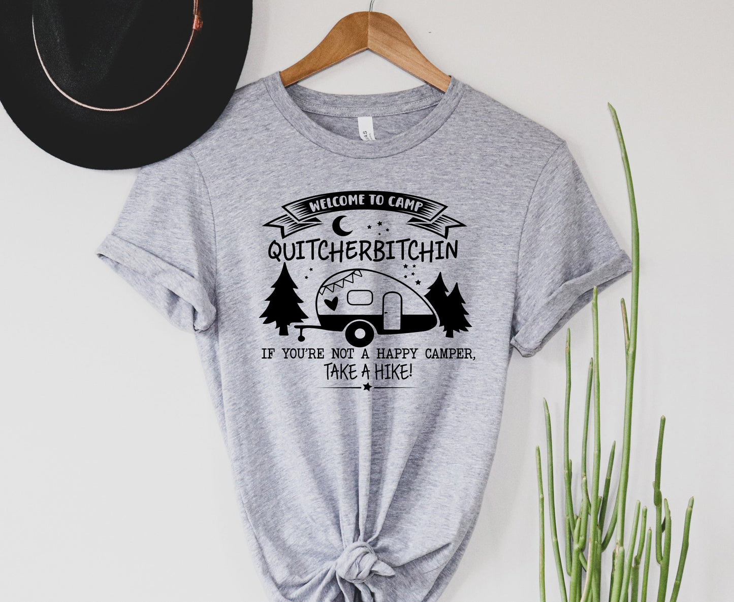 Camp Quityourbitchin Graphic Tee
