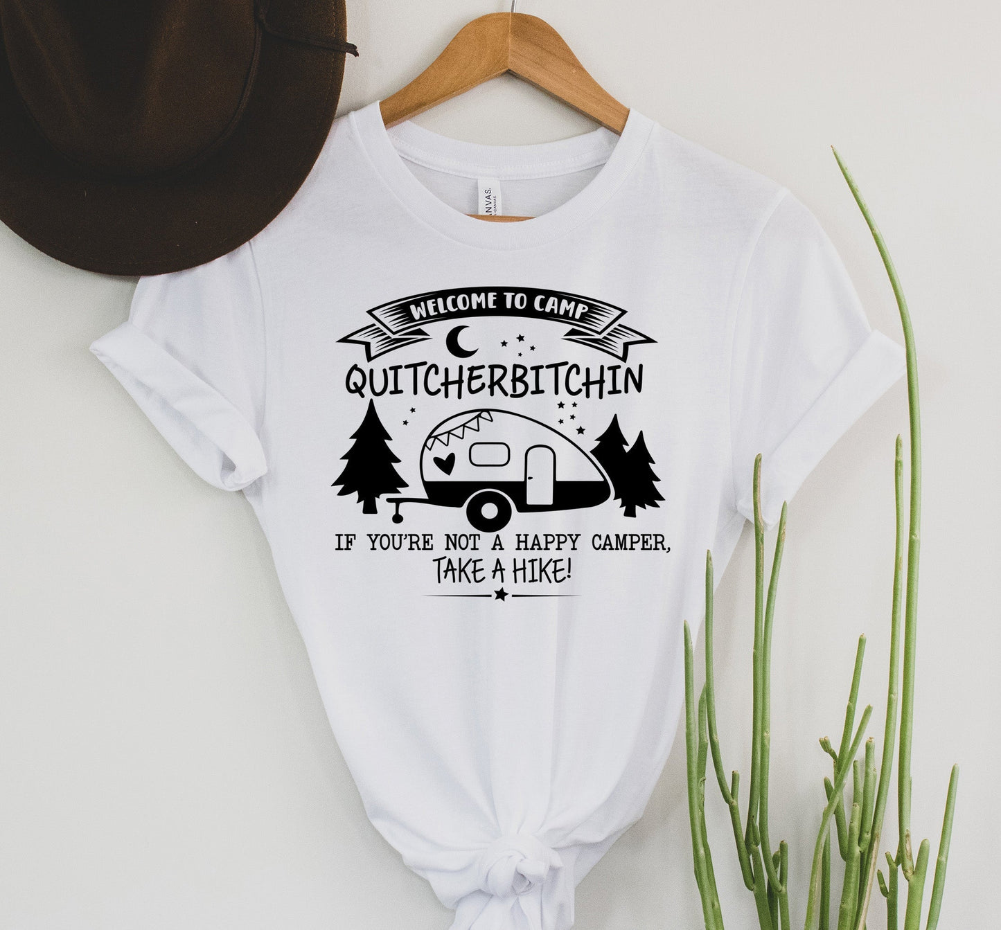Camp Quityourbitchin Graphic Tee