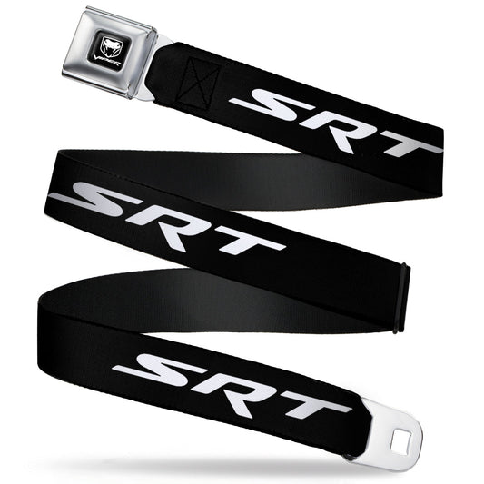 Dodge Viper Seatbelt Belt - SRT Black/White Webbing