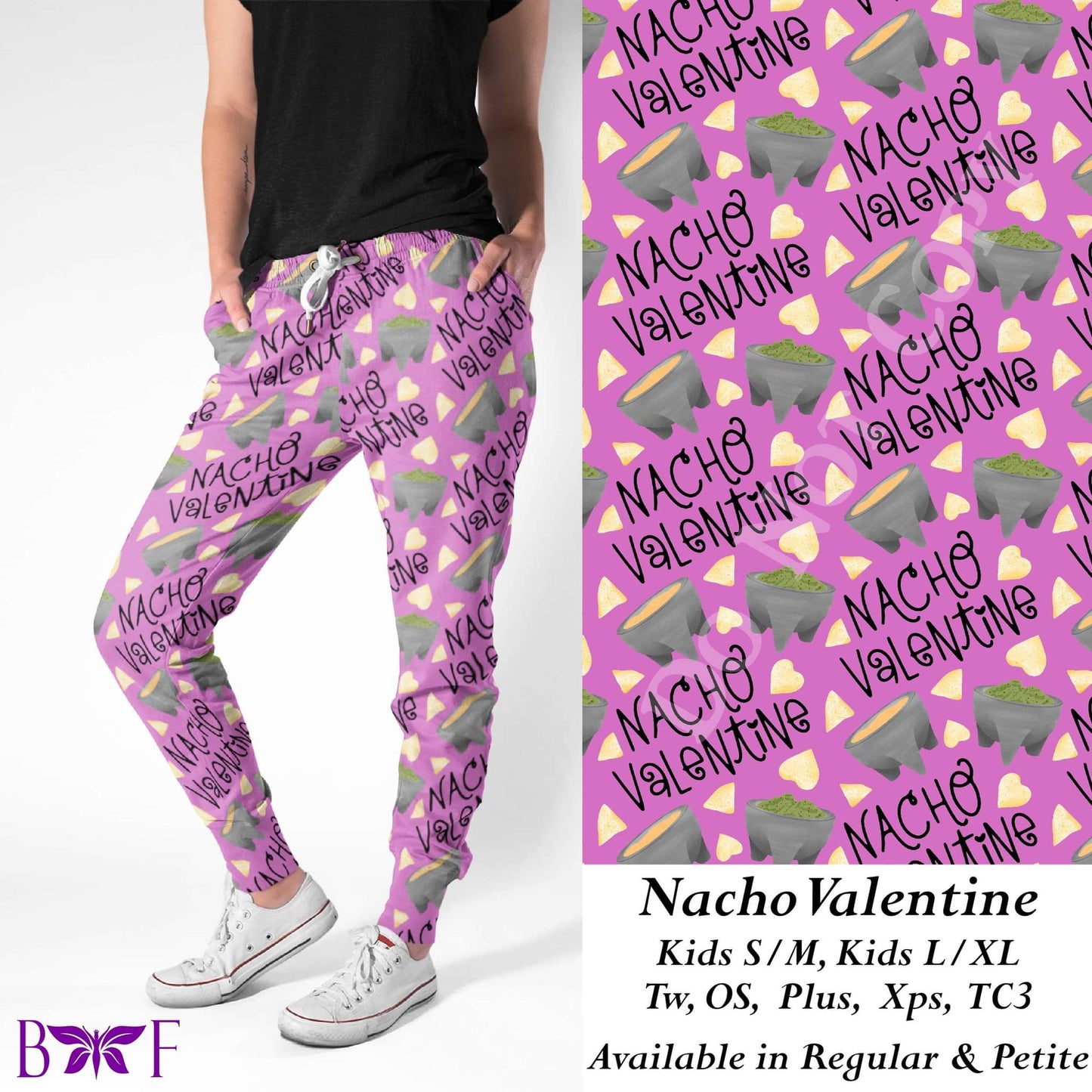 Nacho Valentine leggings and capris
