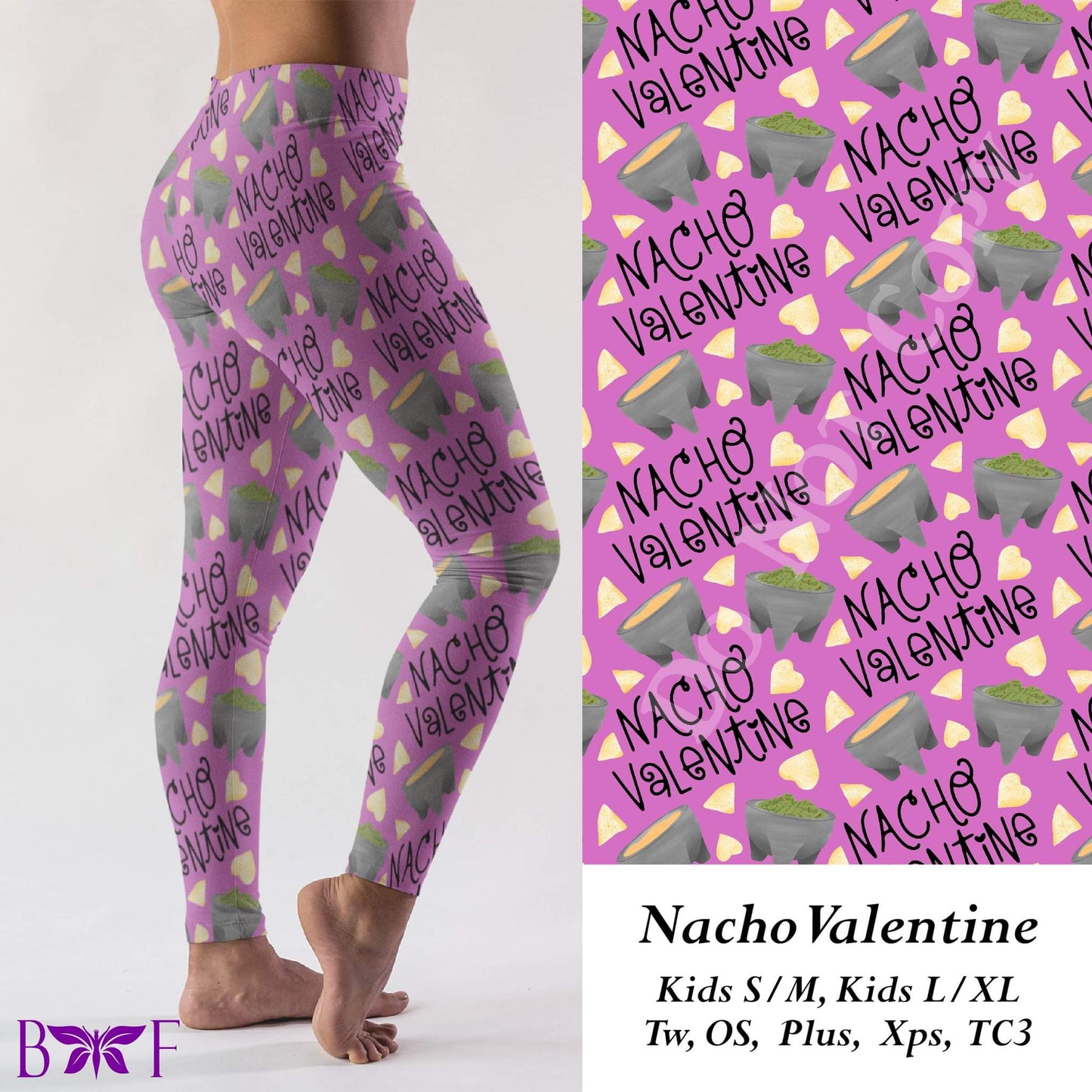 Nacho Valentine leggings and capris