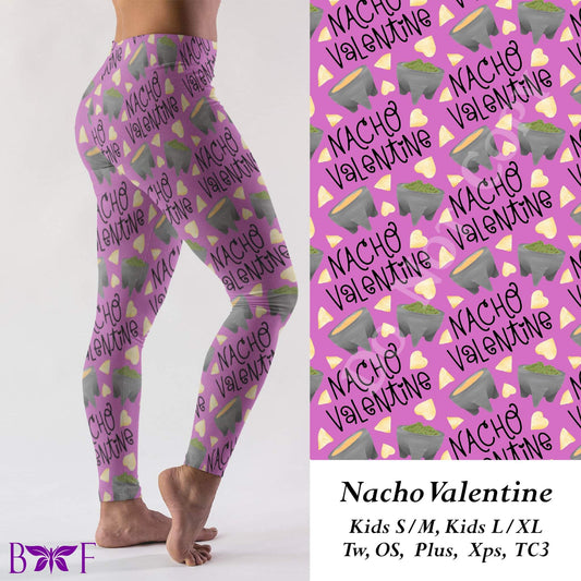 Nacho Valentine leggings and capris