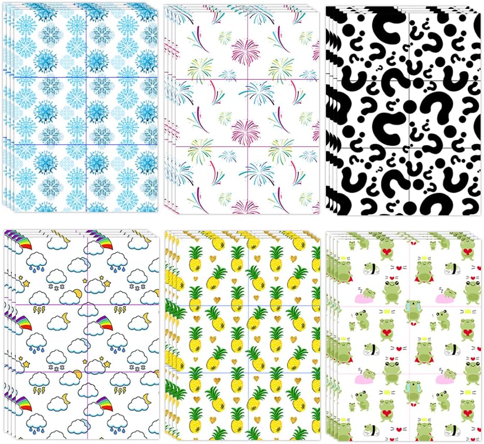 Replacement Cover Paper - choose your design