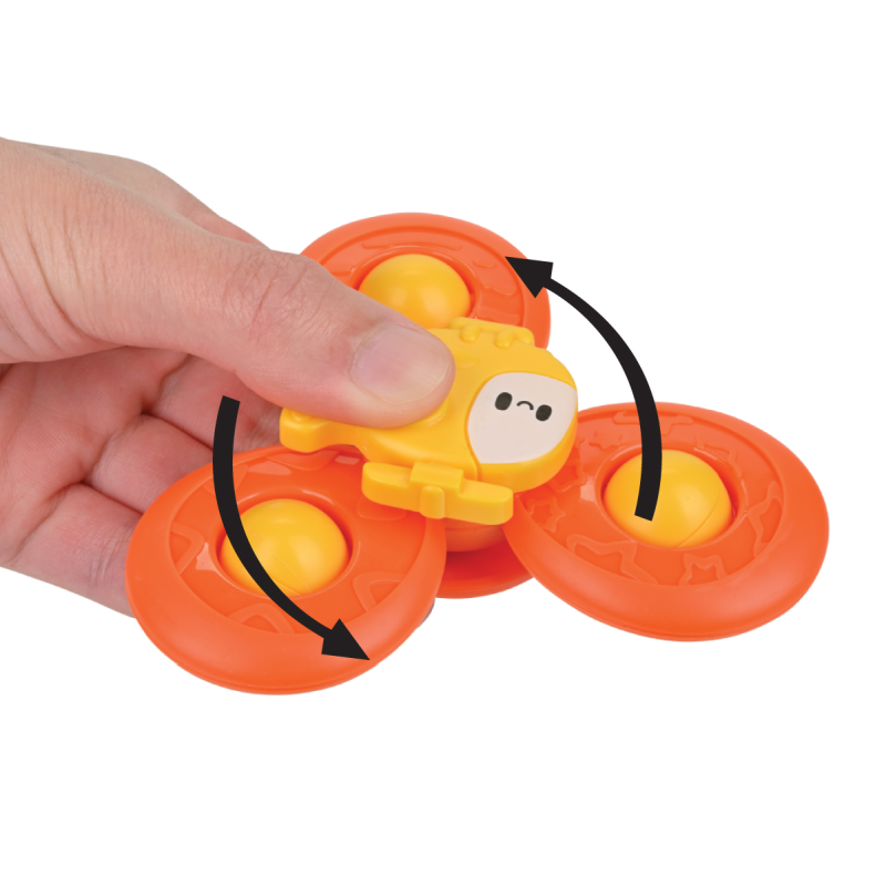 SPINNER FUN COPTER Multi-Sensory High-Chair Activity Toy