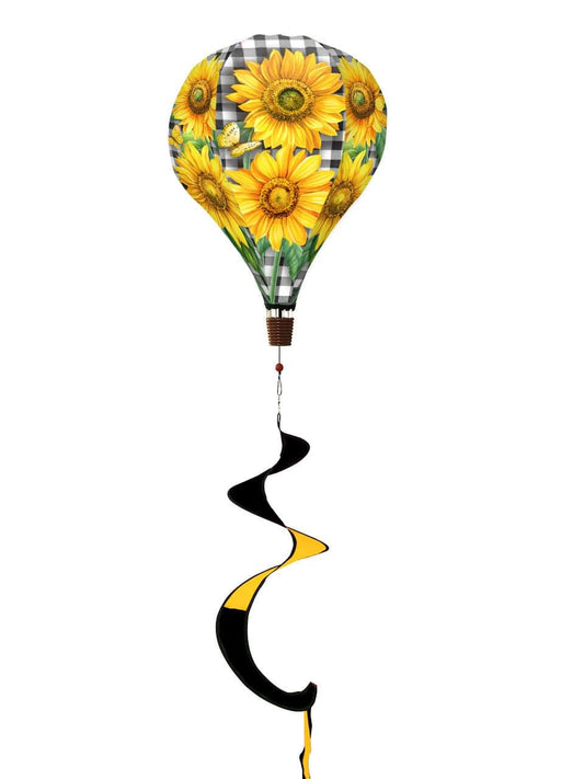 Sunflower balloon windsock (PREORDER CLOSES 4/13, ETA LATE MAY)