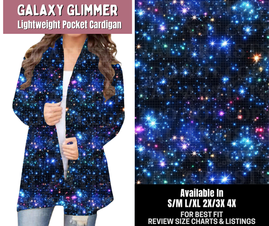 Preorder! Closes 6/4. ETA Sept. Galaxy Glimmer Pocket Cardigan