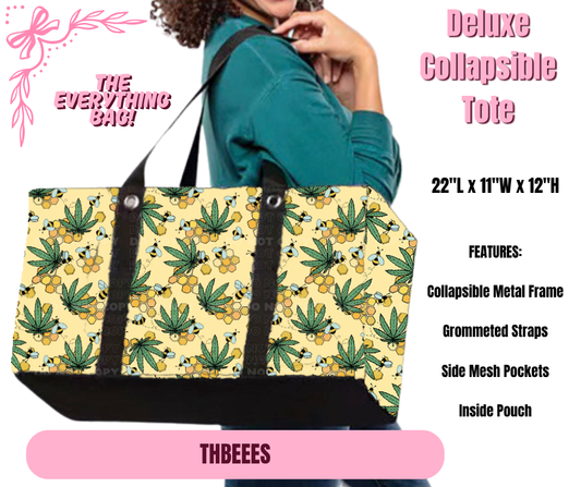 Preorder! Closes 11/27. ETA Feb. THBees Collapsible Tote