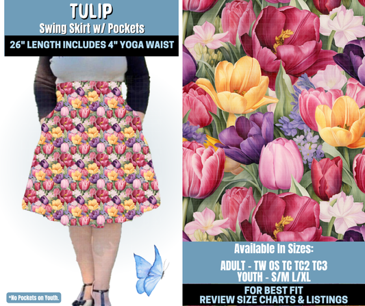 Preorder! Closes 1/15. ETA April. Tulip Swing Skirt