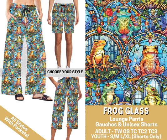 Preorder! Closes 2/26. ETA May. Frog Glass Combo Lounge Lengths