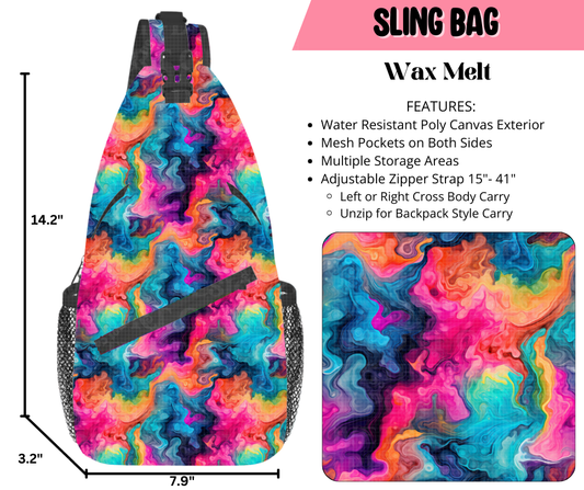 Preorder! Closes 9/17. ETA Dec. Wax Melt Sling Bag