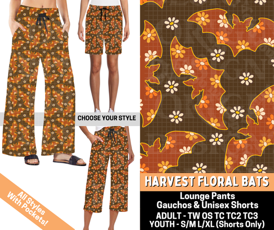 Preorder! Closes 7/1. ETA Oct. Harvest Floral Bats Combo Lounge Lengths