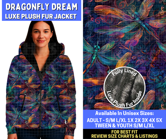 Preorder! Closes 10/20. ETA Jan. Dragonfly Dream Luxe Fur Jacket