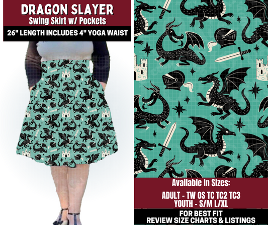Preorder! Closes 10/22. ETA Jan. Dragon Slayer Swing Skirt