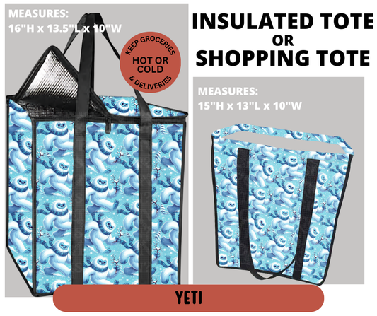 Preorder! Closes 9/11. ETA Dec. Yeti Shopping & Insulated Tote