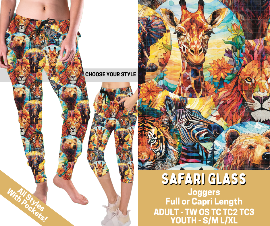 Preorder! Closes 2/26. ETA May. Safari Glass Combo Jogger Lengths