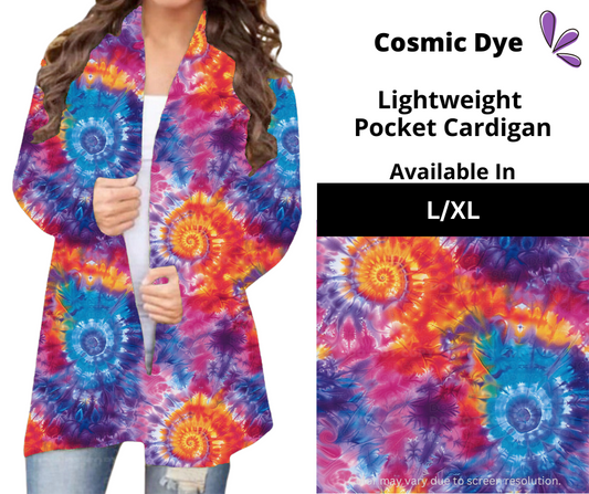 Cosmic Dye Pocket Cardigan