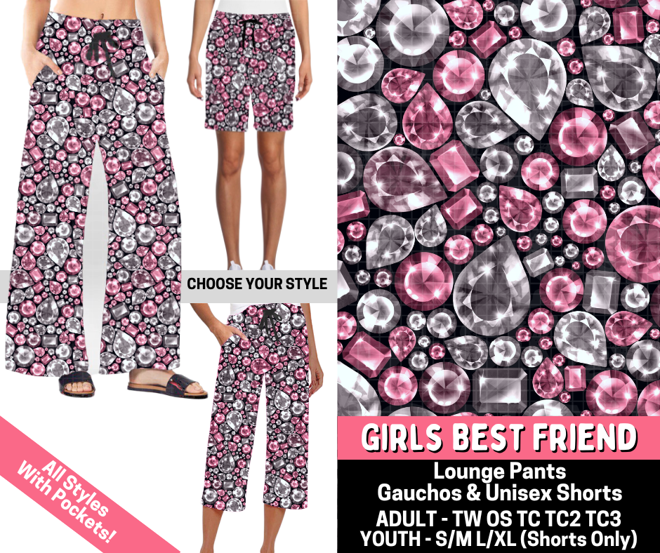 Preorder! Closes 5/28. ETA Aug. Girls Best Friend Combo Lounge Lengths